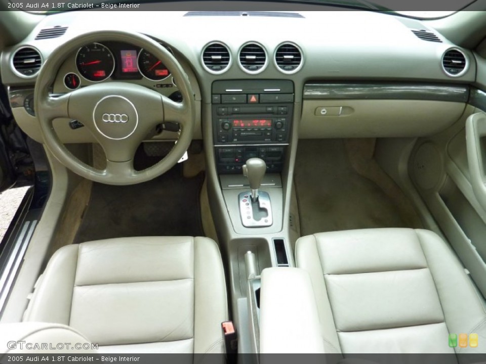Beige Interior Dashboard for the 2005 Audi A4 1.8T Cabriolet #68008652