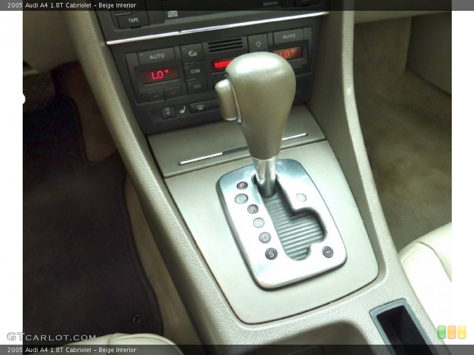 Beige Interior Transmission for the 2005 Audi A4 1.8T Cabriolet #68008769