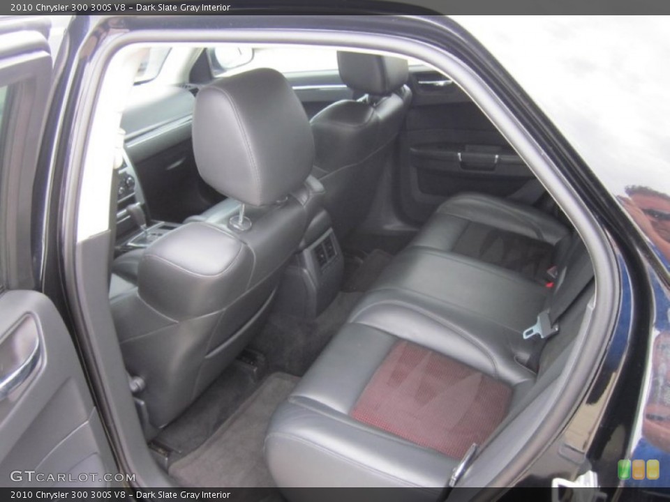 Dark Slate Gray Interior Rear Seat for the 2010 Chrysler 300 300S V8 #68011739