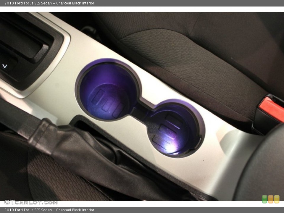 Charcoal Black Interior Photo for the 2010 Ford Focus SES Sedan #68011778