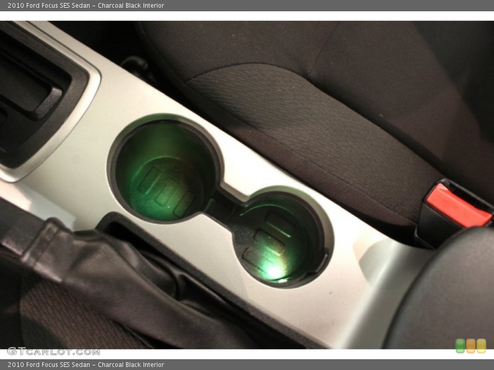Charcoal Black Interior Photo for the 2010 Ford Focus SES Sedan #68011796