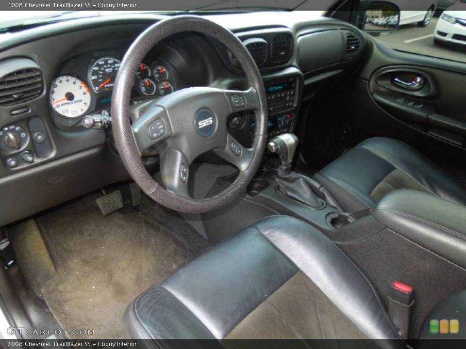 Ebony Interior Prime Interior for the 2008 Chevrolet TrailBlazer SS #68013032