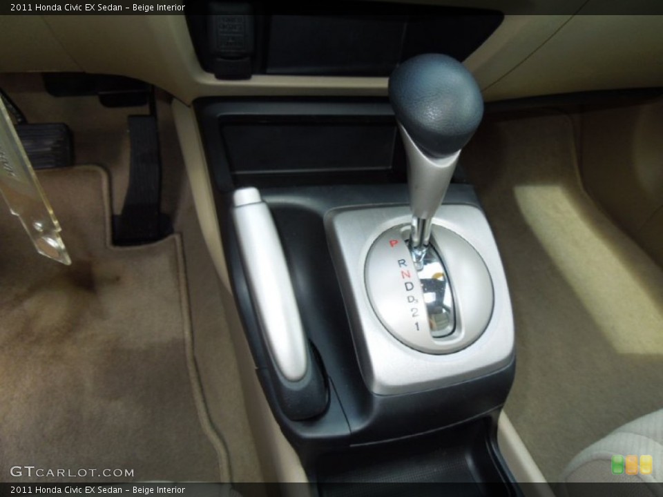 Beige Interior Transmission for the 2011 Honda Civic EX Sedan #68013611