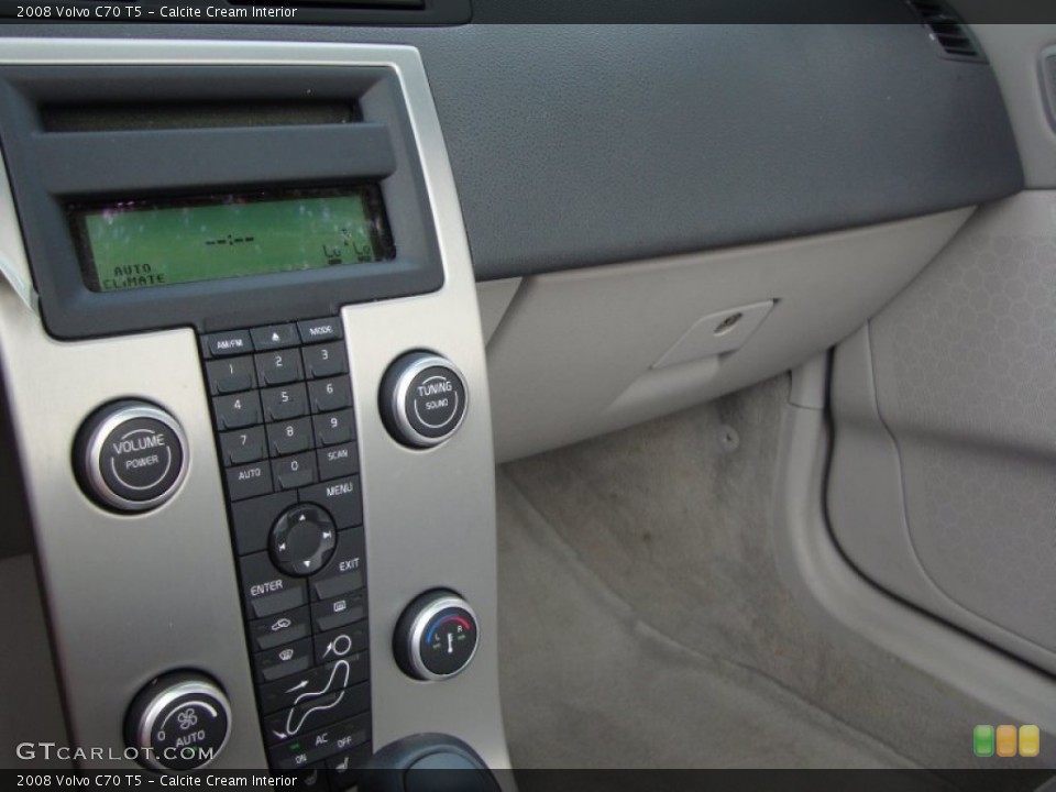Calcite Cream Interior Controls for the 2008 Volvo C70 T5 #68014834