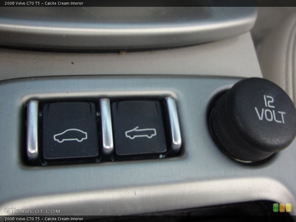 Calcite Cream Interior Controls for the 2008 Volvo C70 T5 #68014840