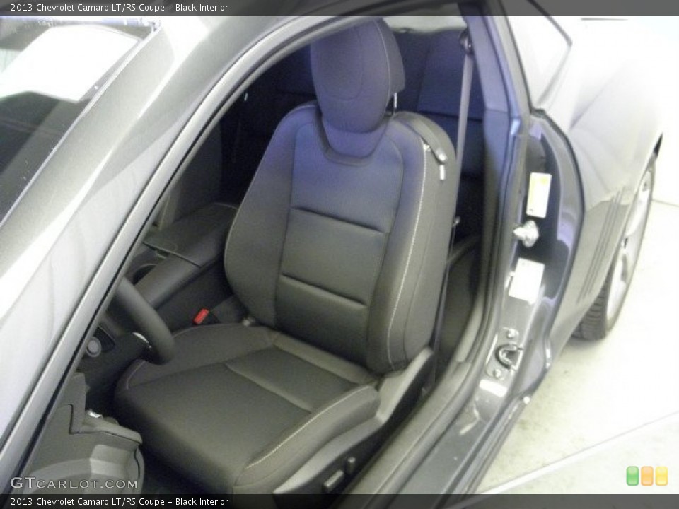 Black Interior Front Seat for the 2013 Chevrolet Camaro LT/RS Coupe #68017659