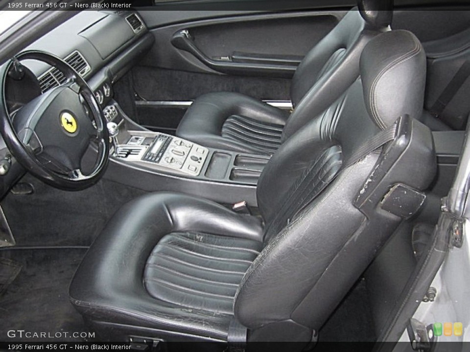 Nero (Black) Interior Prime Interior for the 1995 Ferrari 456 GT #68022512