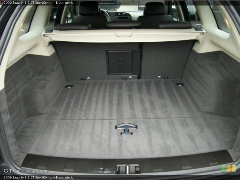 Black Interior Trunk for the 2009 Saab 9-3 2.0T SportCombi #68023298