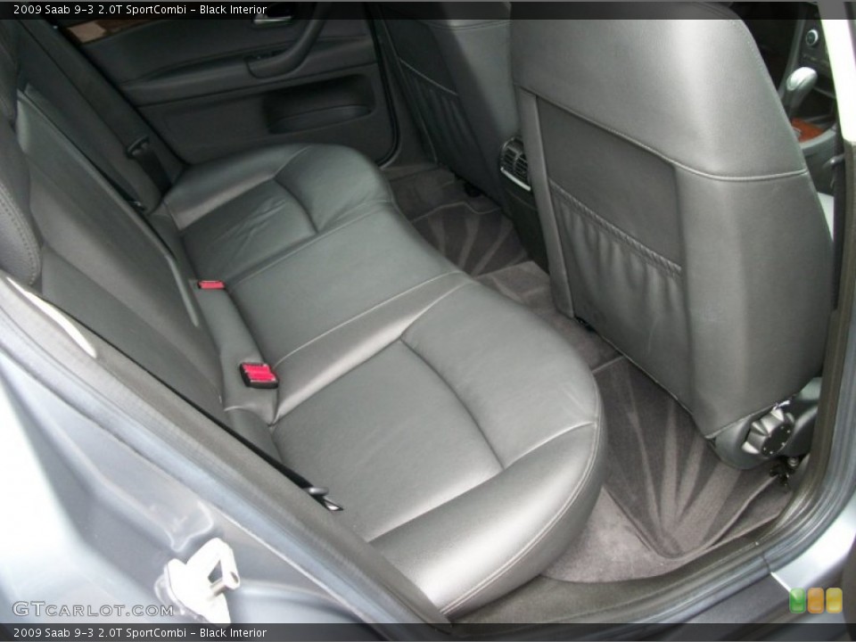 Black Interior Photo for the 2009 Saab 9-3 2.0T SportCombi #68023316