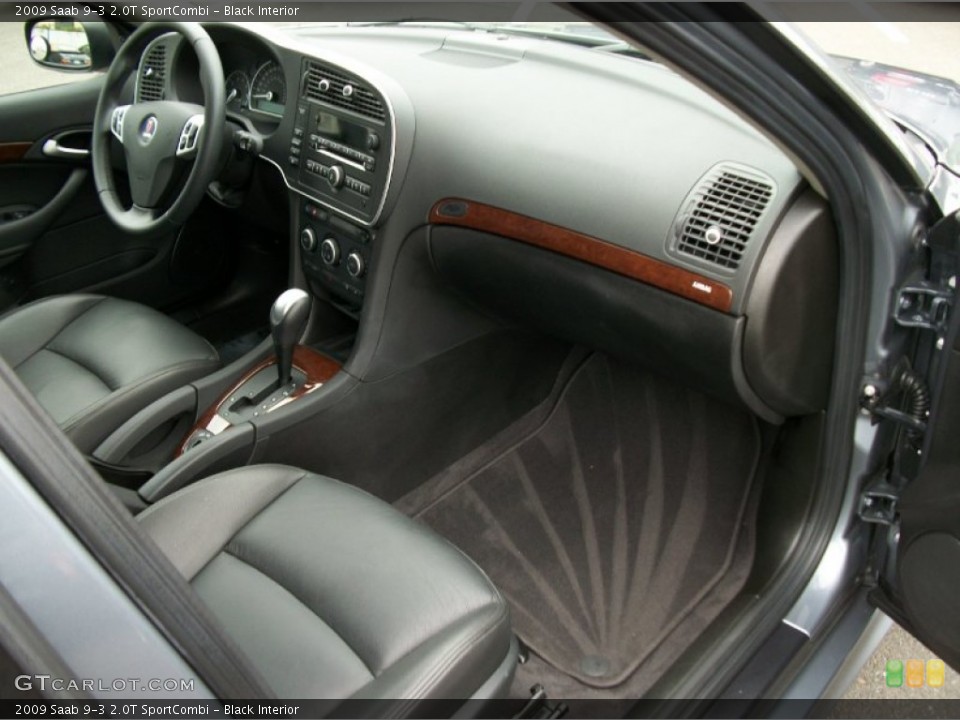 Black Interior Photo for the 2009 Saab 9-3 2.0T SportCombi #68023331