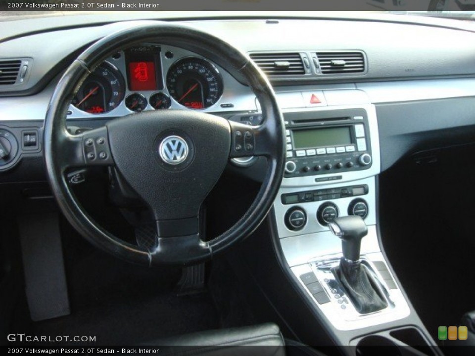 Black Interior Dashboard for the 2007 Volkswagen Passat 2.0T Sedan #68024241