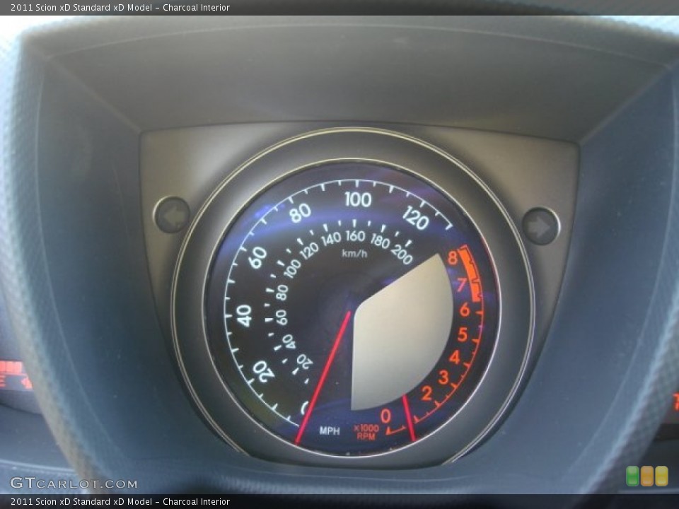 Charcoal Interior Gauges for the 2011 Scion xD  #68025938