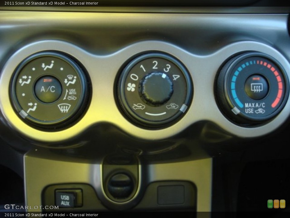 Charcoal Interior Controls for the 2011 Scion xD  #68025956