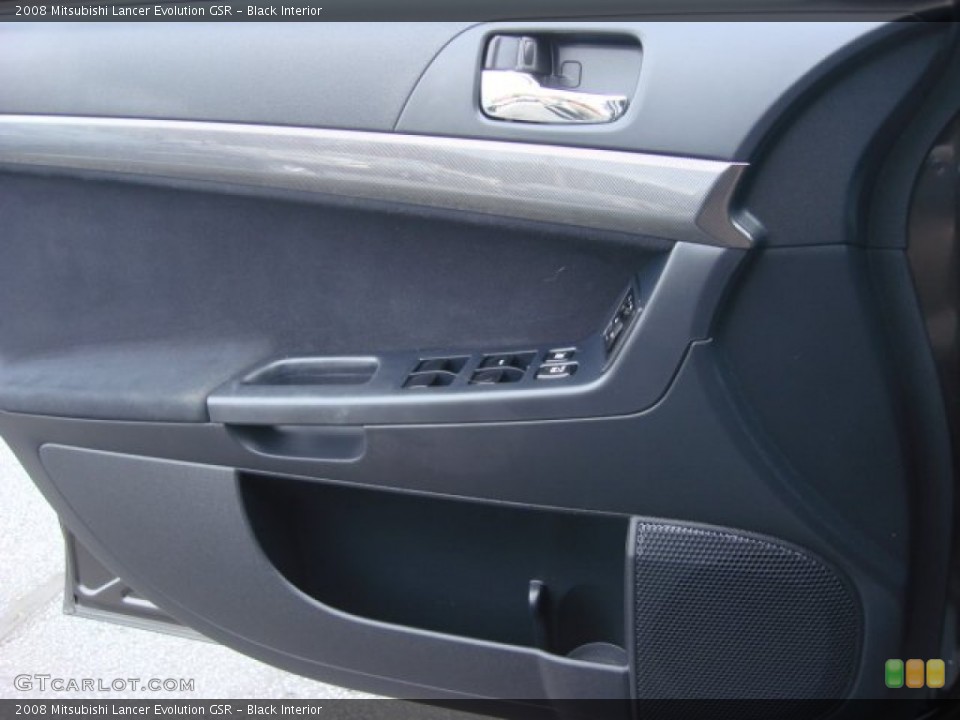Black Interior Door Panel for the 2008 Mitsubishi Lancer Evolution GSR #68028086