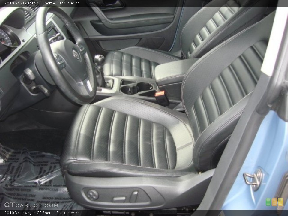 Black Interior Photo for the 2010 Volkswagen CC Sport #68028728
