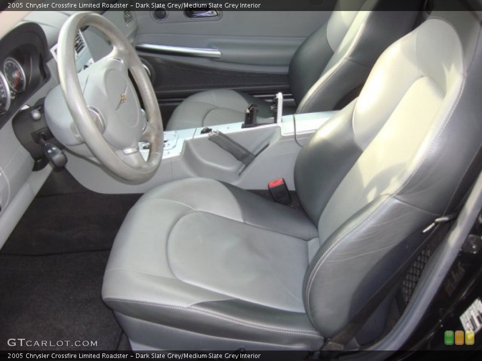Dark Slate Grey/Medium Slate Grey Interior Photo for the 2005 Chrysler Crossfire Limited Roadster #68029247