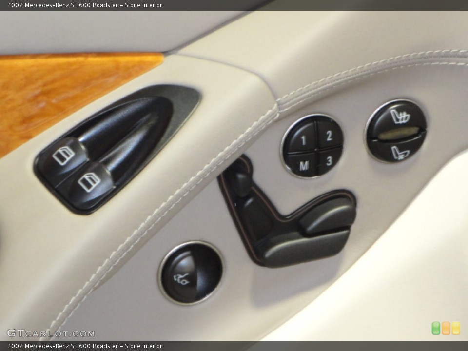 Stone Interior Controls for the 2007 Mercedes-Benz SL 600 Roadster #68032829