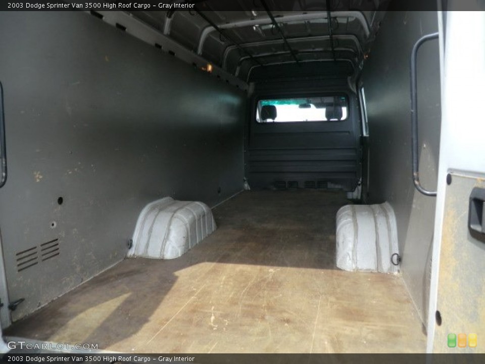 Gray Interior Trunk for the 2003 Dodge Sprinter Van 3500 High Roof Cargo #68033372