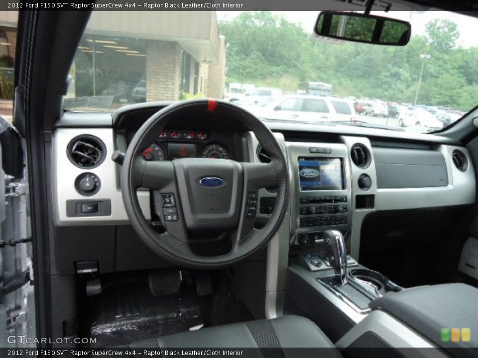 Raptor Black Leather/Cloth Interior Dashboard for the 2012 Ford F150 SVT Raptor SuperCrew 4x4 #68035678