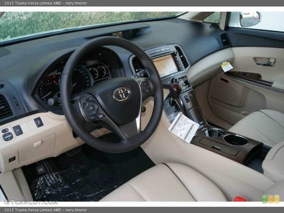 Ivory Interior Prime Interior for the 2013 Toyota Venza Limited AWD #68035682