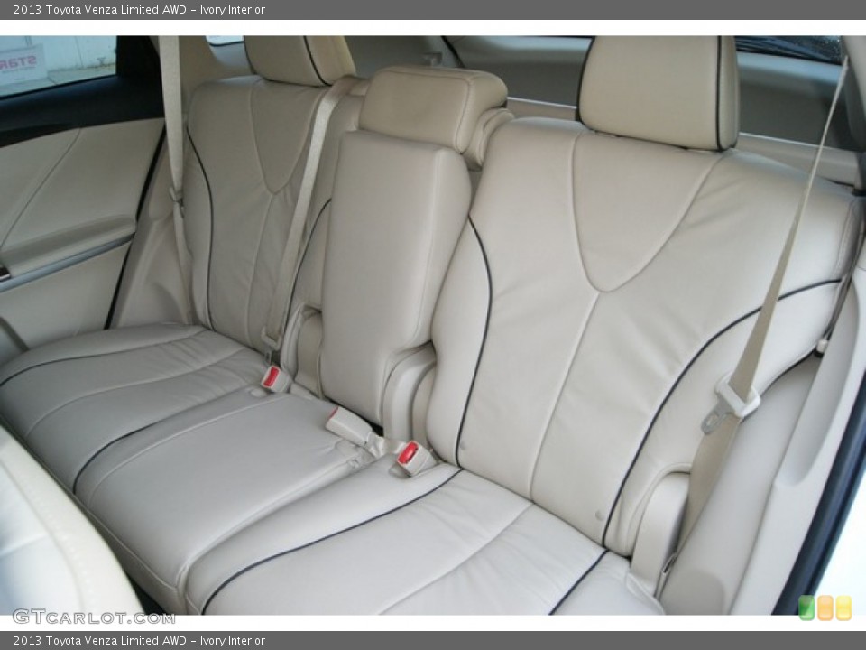 Ivory Interior Rear Seat for the 2013 Toyota Venza Limited AWD #68035701