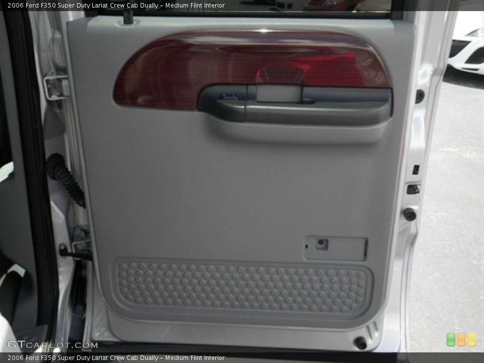 Medium Flint Interior Door Panel for the 2006 Ford F350 Super Duty Lariat Crew Cab Dually #68035884
