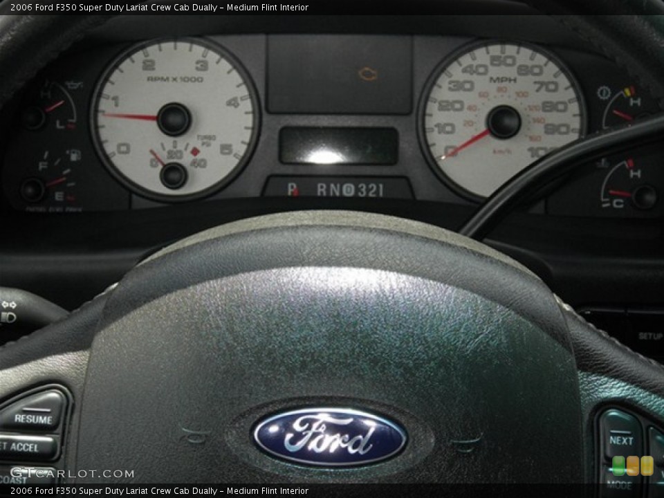 Medium Flint Interior Gauges for the 2006 Ford F350 Super Duty Lariat Crew Cab Dually #68035997
