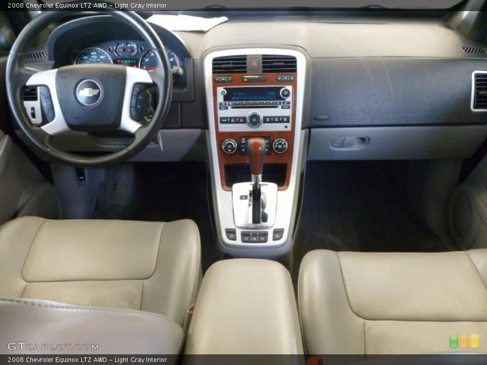 Light Gray Interior Dashboard for the 2008 Chevrolet Equinox LTZ AWD #68036501