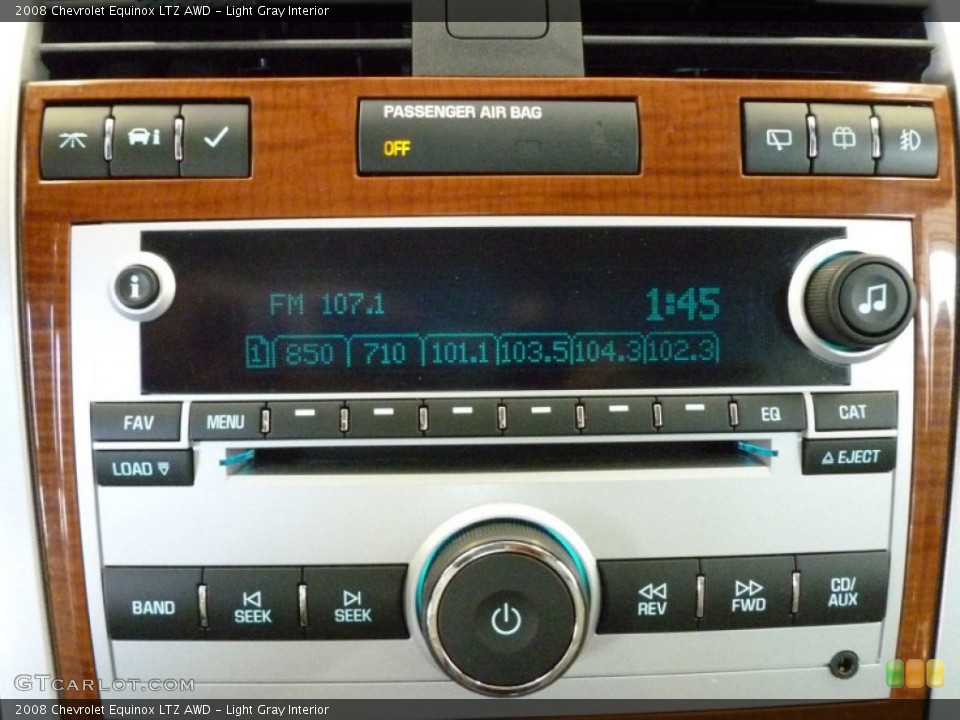 Light Gray Interior Audio System for the 2008 Chevrolet Equinox LTZ AWD #68036549