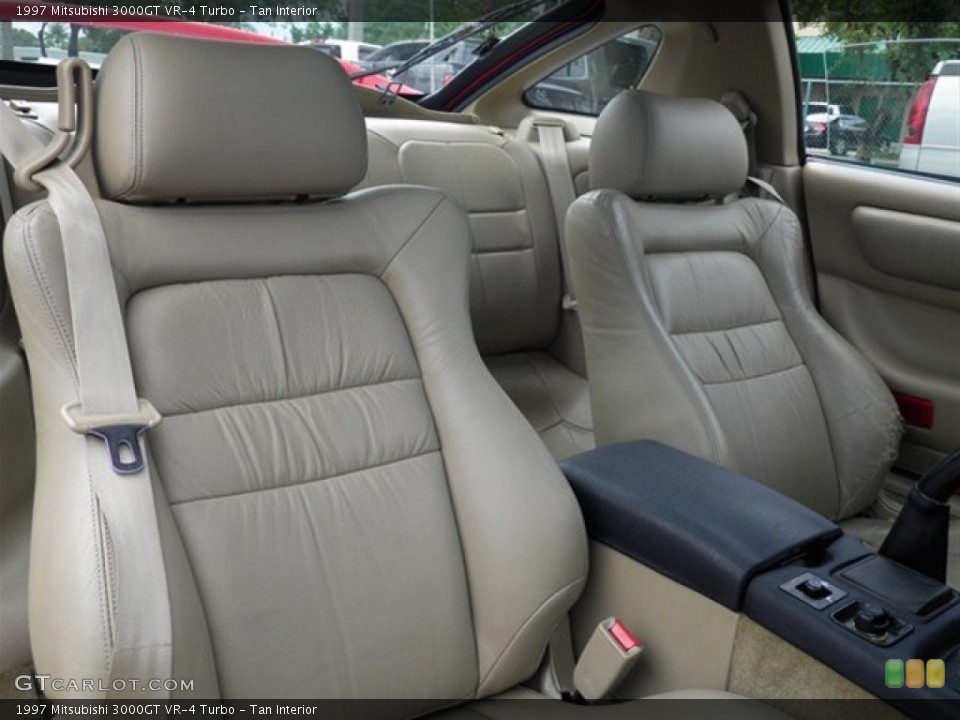 Tan Interior Front Seat for the 1997 Mitsubishi 3000GT VR-4 Turbo #68036954