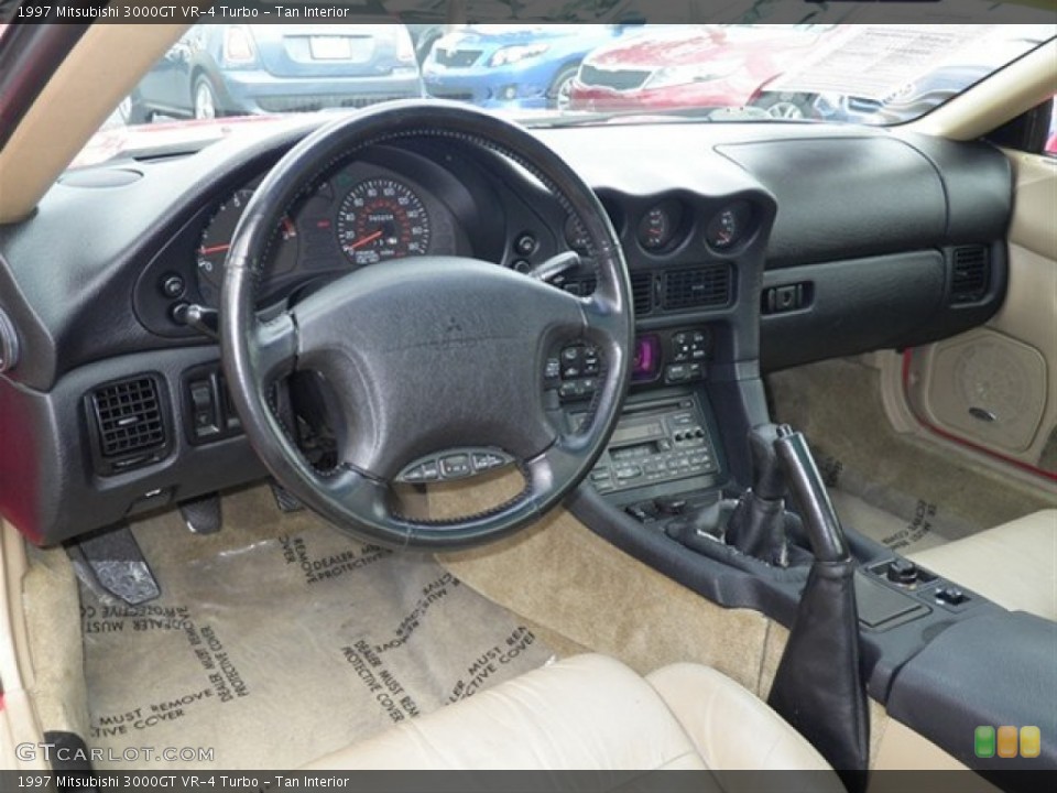 Tan 1997 Mitsubishi 3000GT Interiors