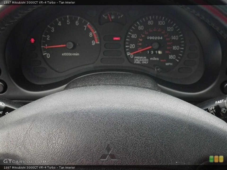 Tan Interior Gauges for the 1997 Mitsubishi 3000GT VR-4 Turbo #68037041