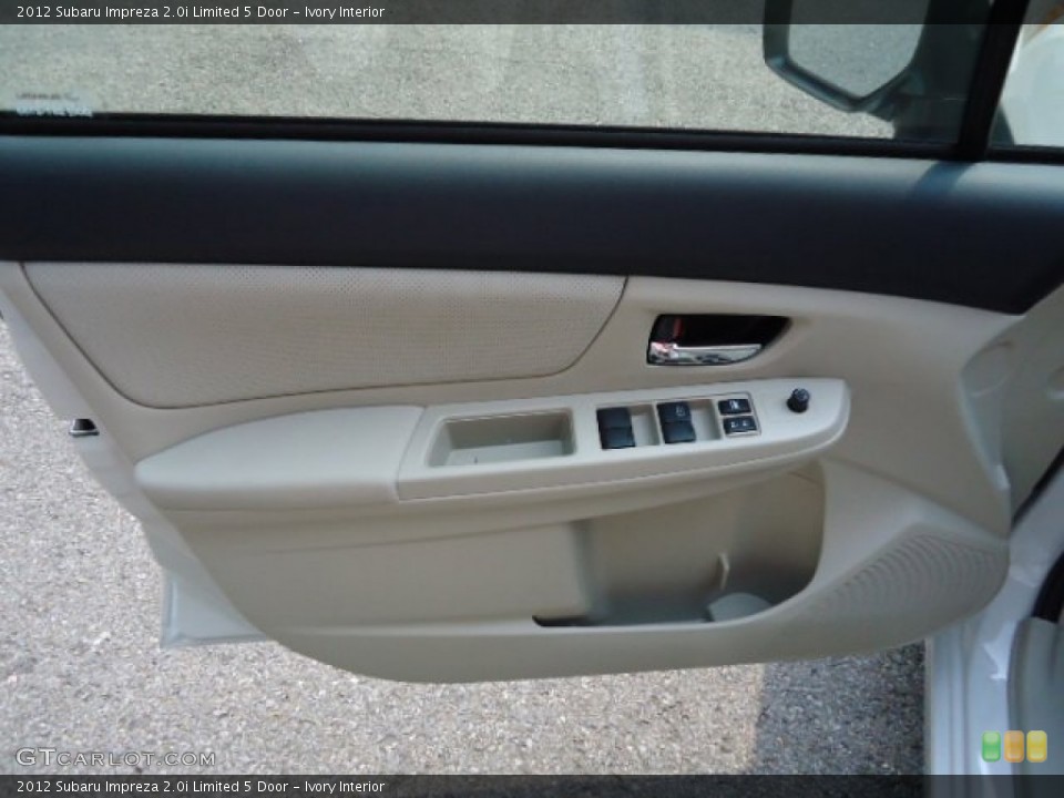 Ivory Interior Door Panel for the 2012 Subaru Impreza 2.0i Limited 5 Door #68037836