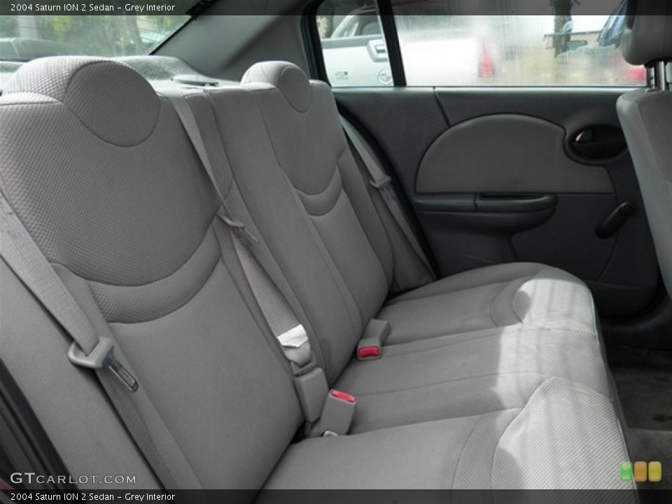 Grey Interior Rear Seat for the 2004 Saturn ION 2 Sedan #68039447