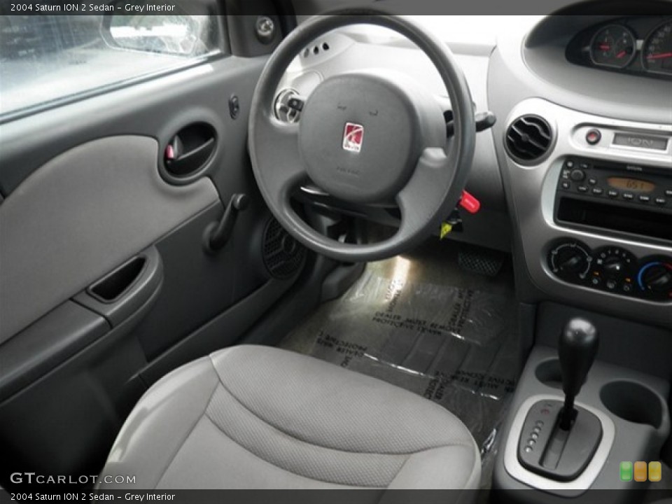 Grey Interior Steering Wheel for the 2004 Saturn ION 2 Sedan #68039483