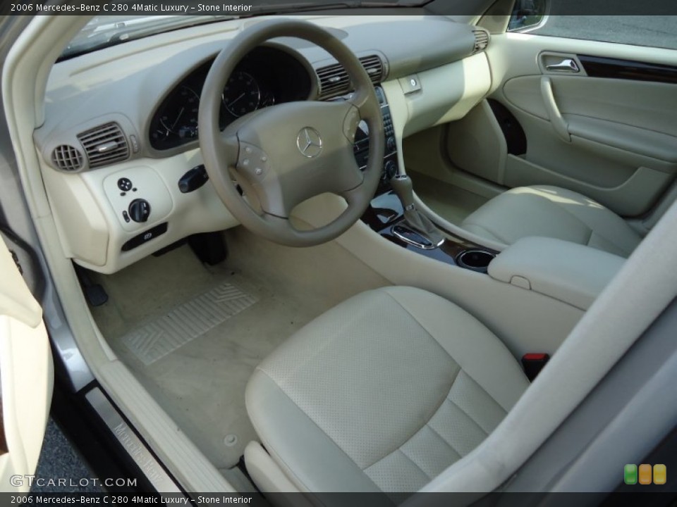 Stone Interior Prime Interior for the 2006 Mercedes-Benz C 280 4Matic Luxury #68054393