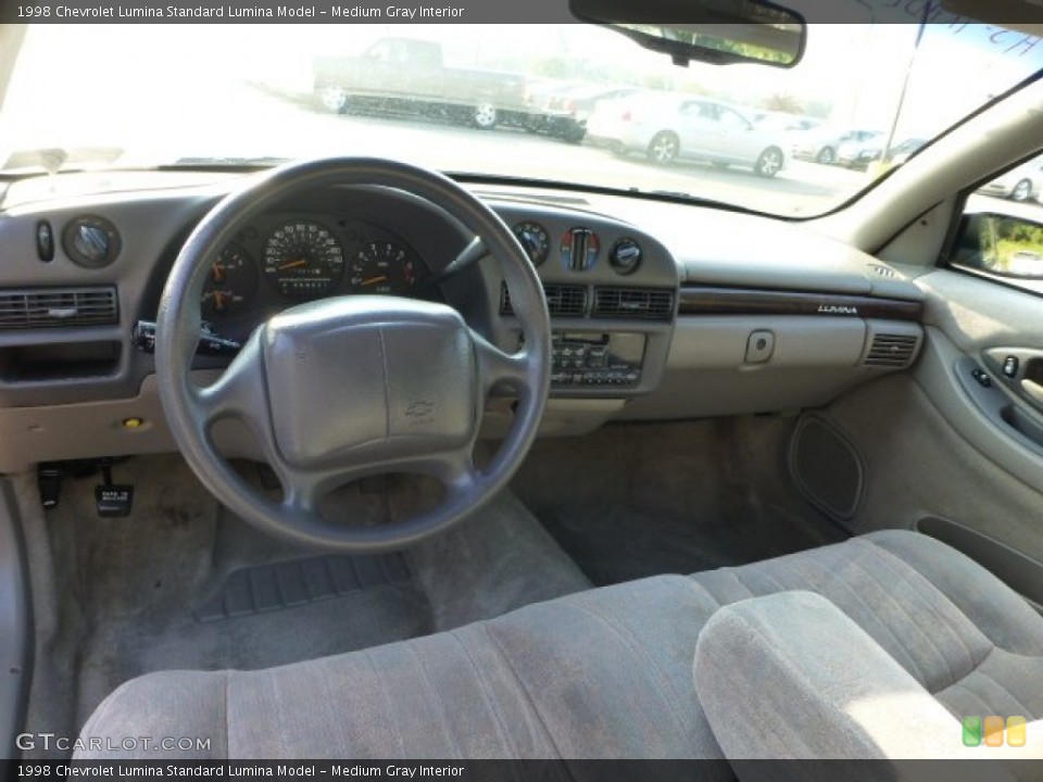 Medium Gray Interior Prime Interior for the 1998 Chevrolet Lumina  #68058803