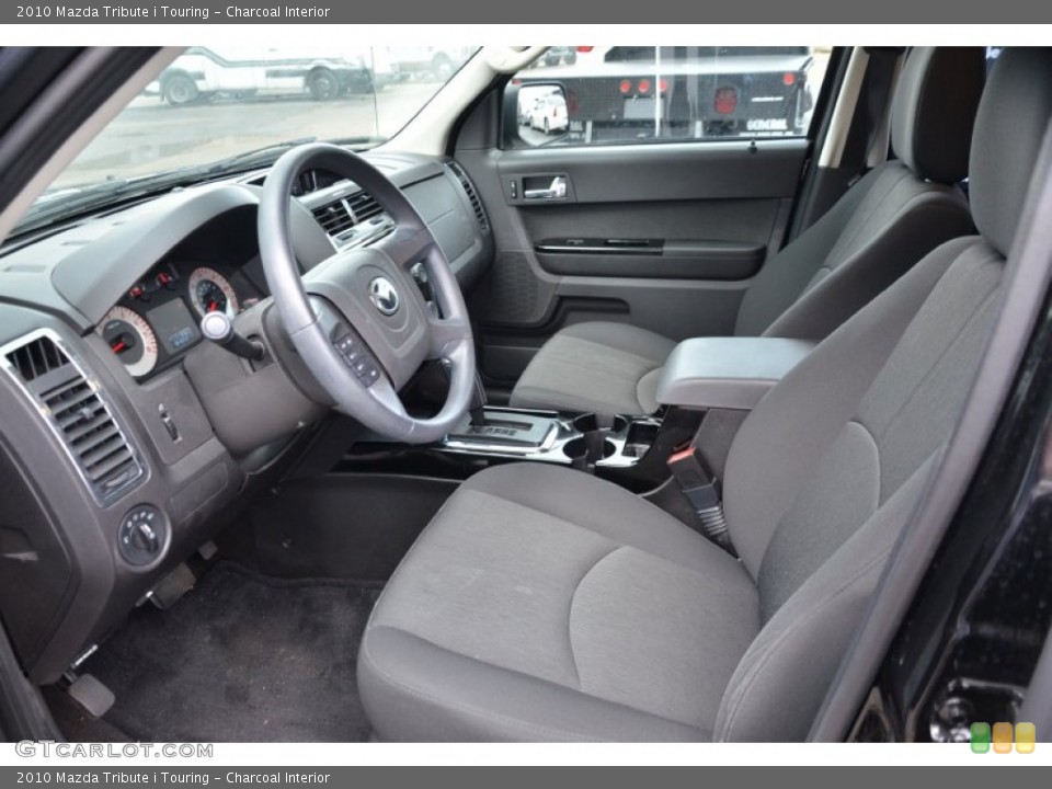 Charcoal 2010 Mazda Tribute Interiors