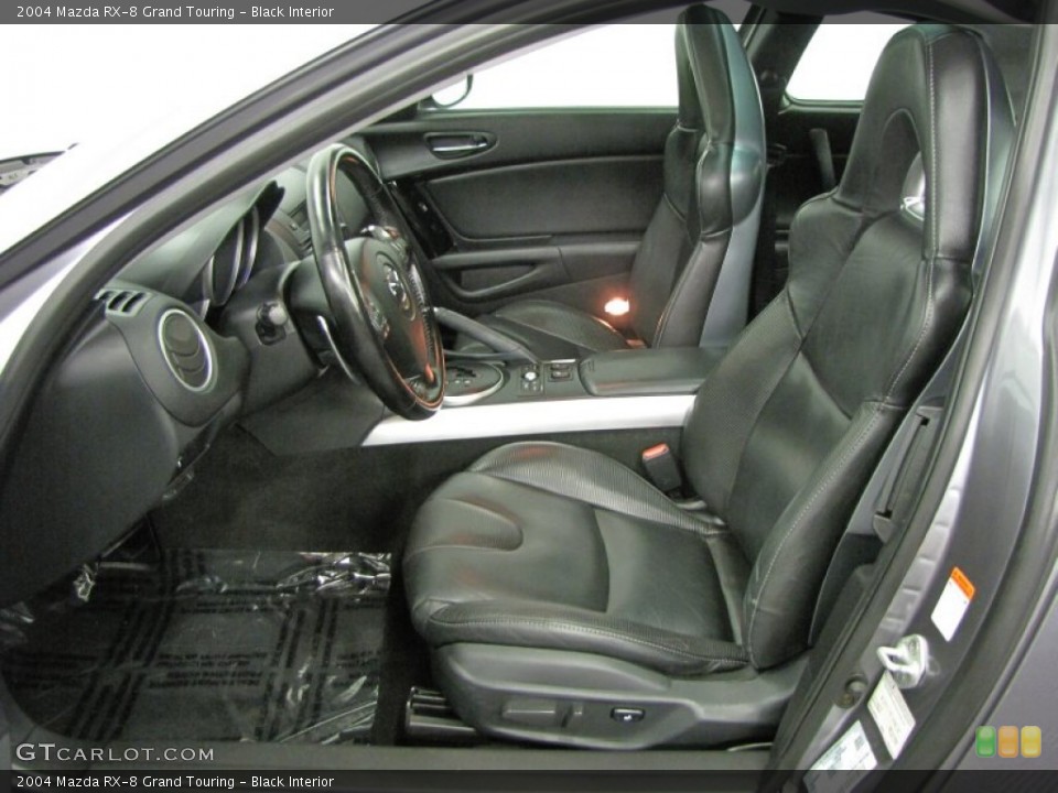 Black Interior Prime Interior for the 2004 Mazda RX-8 Grand Touring #68061044