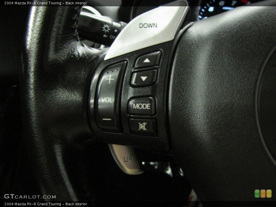 Black Interior Controls for the 2004 Mazda RX-8 Grand Touring #68061104