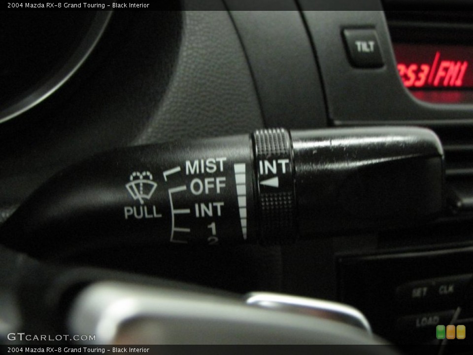 Black Interior Controls for the 2004 Mazda RX-8 Grand Touring #68061128