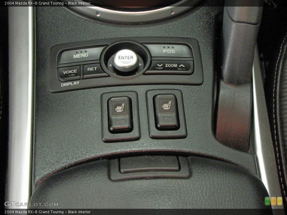 Black Interior Controls for the 2004 Mazda RX-8 Grand Touring #68061191