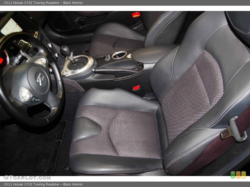 Black Interior Photo for the 2011 Nissan 370Z Touring Roadster #68062388