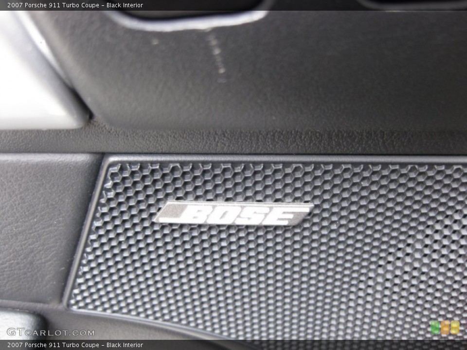 Black Interior Audio System for the 2007 Porsche 911 Turbo Coupe #68063044