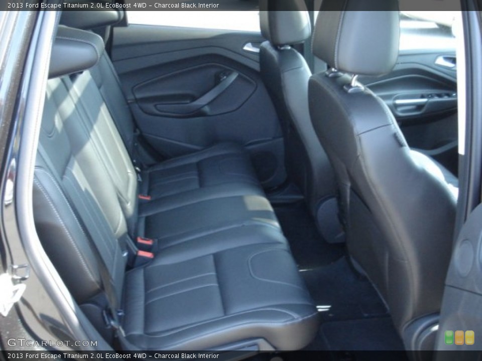 Charcoal Black Interior Rear Seat for the 2013 Ford Escape Titanium 2.0L EcoBoost 4WD #68063901