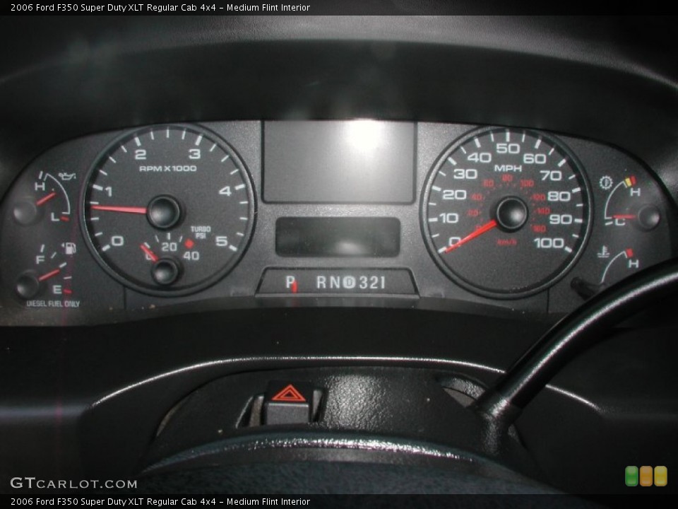 Medium Flint Interior Gauges for the 2006 Ford F350 Super Duty XLT Regular Cab 4x4 #68068200