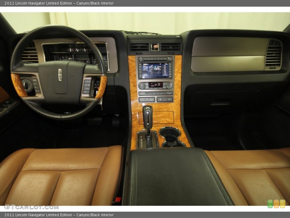 Canyon/Black Interior Dashboard for the 2011 Lincoln Navigator Limited Edition #68068382