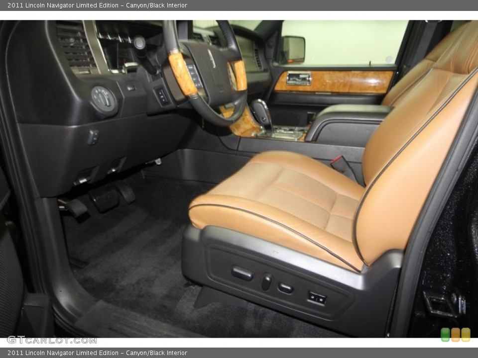 Canyon/Black Interior Photo for the 2011 Lincoln Navigator Limited Edition #68068388