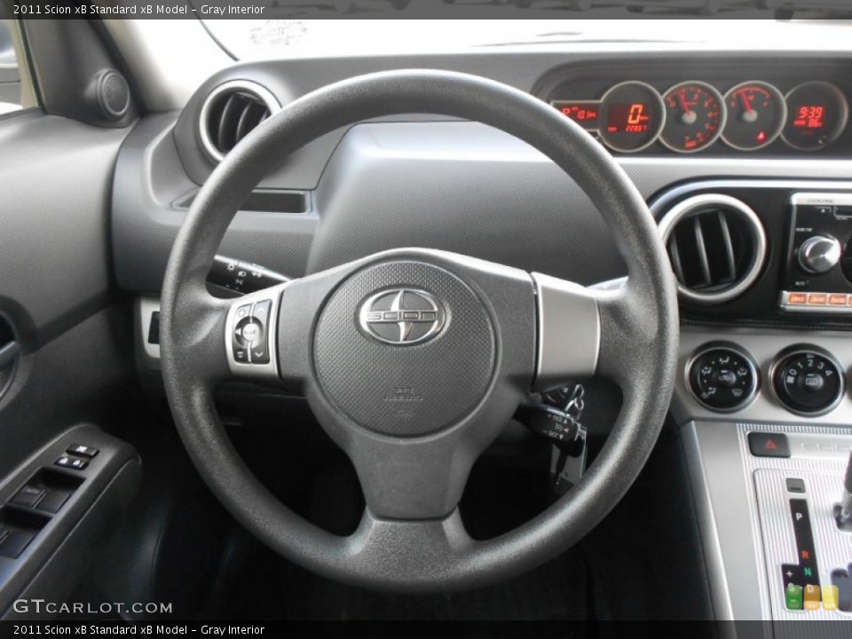 Gray Interior Steering Wheel for the 2011 Scion xB  #68069327