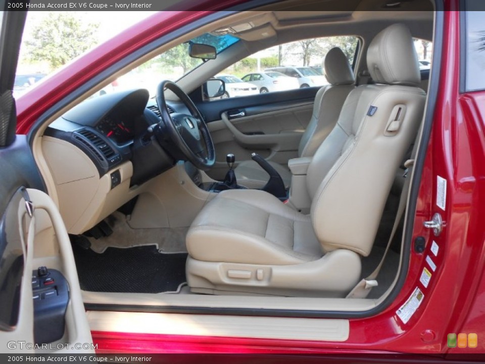 Ivory Interior Prime Interior for the 2005 Honda Accord EX V6 Coupe #68070053